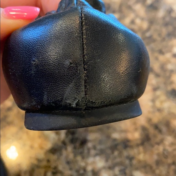 🖤 Tory Burch reva ballet flats black size 5.5 6 - Picture 14 of 16